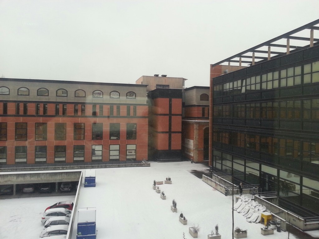 L'EM Strasbourg sous la neige !